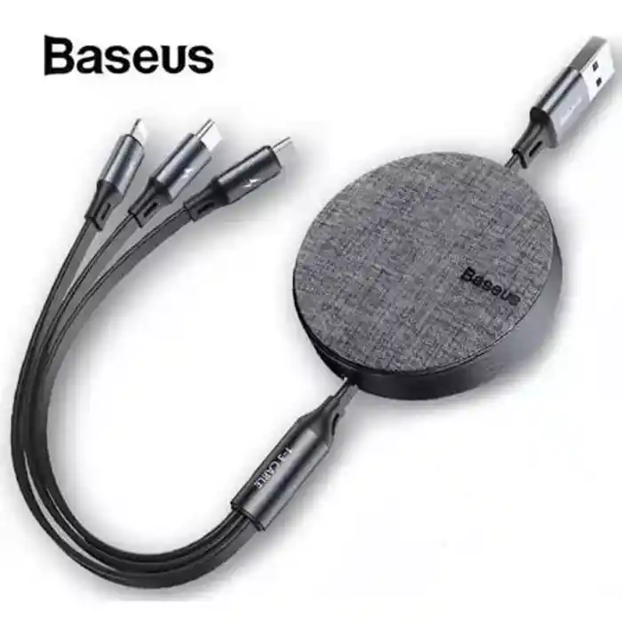 Baseus Fabric 3-in-1 Flexible USB Cable